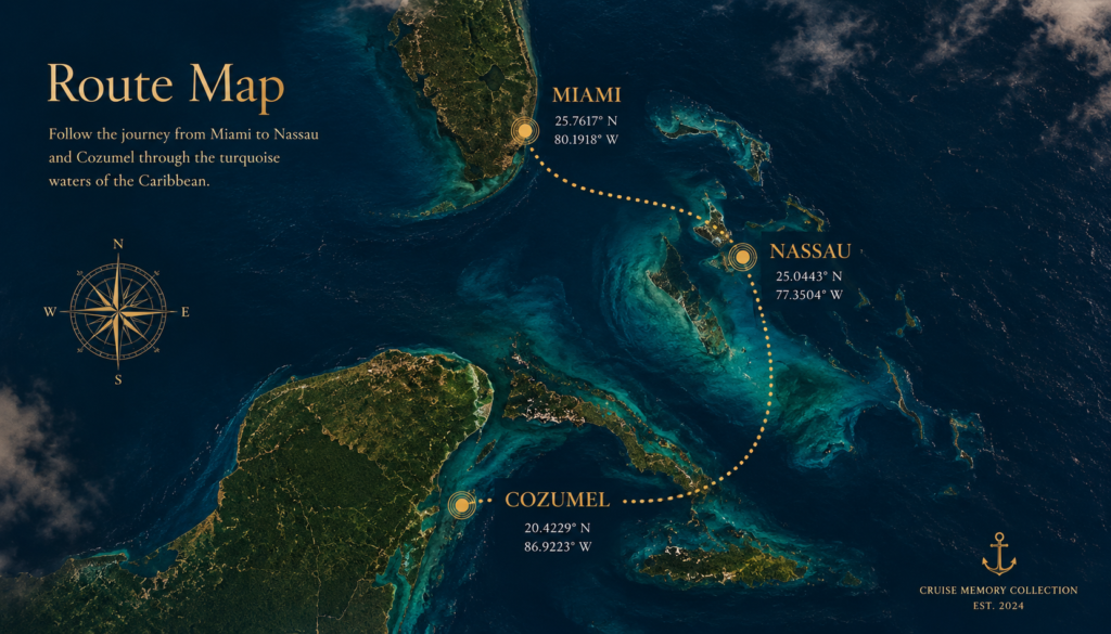Caribbean Route Map