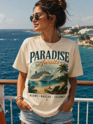 Paradise Awaits Cruise Tee