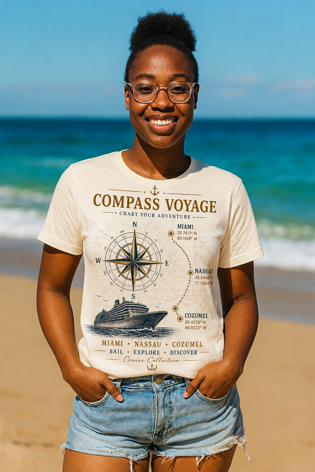 Compass Voyage Archer Mockup