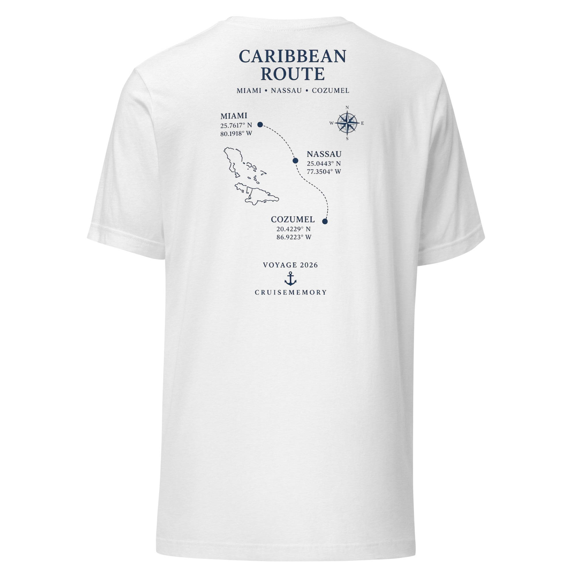 Caribbean Cruise Voyage Memory Tee - Image 2