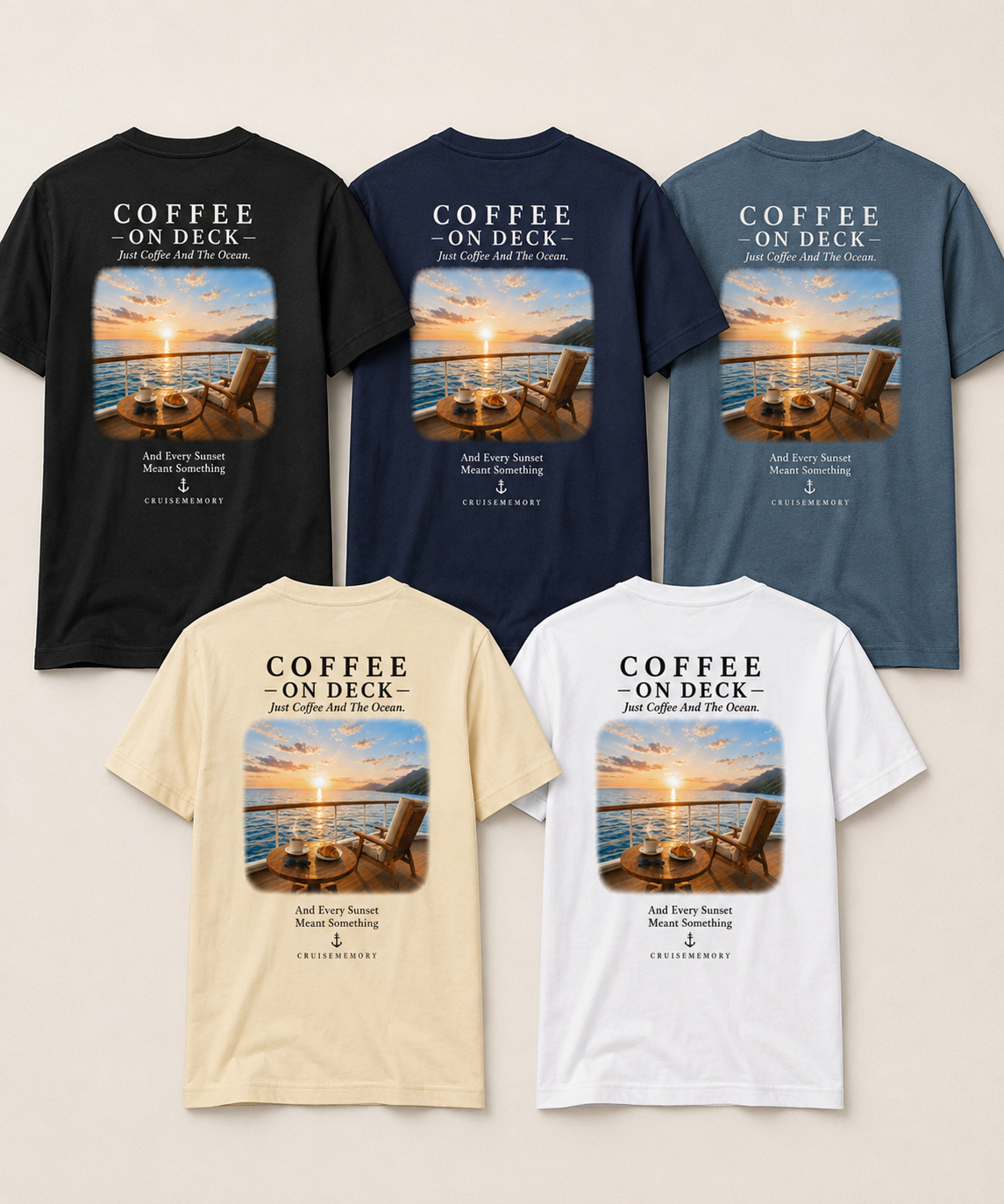 Coffee On Deck – 5 Color Collection