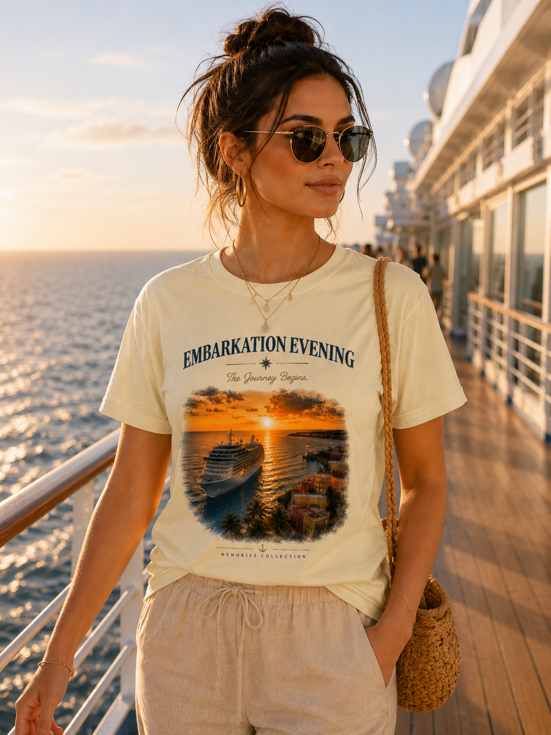 Embarkation Evening On Deck