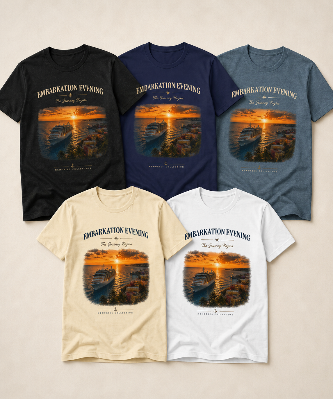 Embarkation Evening – 5 Color Collection