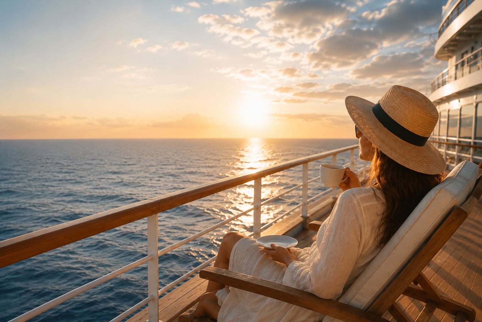 Just Coffee And The Ocean.
