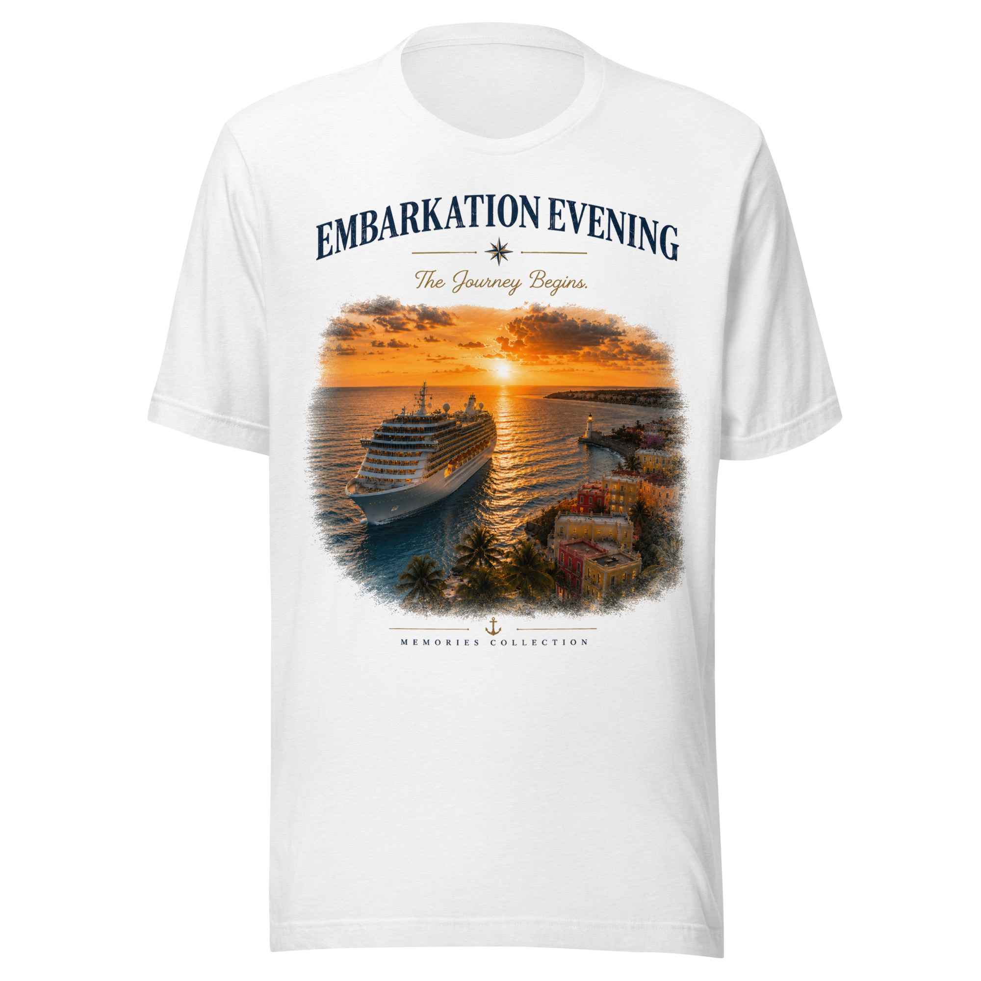 Embarkation Evening – Cruise Memory Tee - Image 2