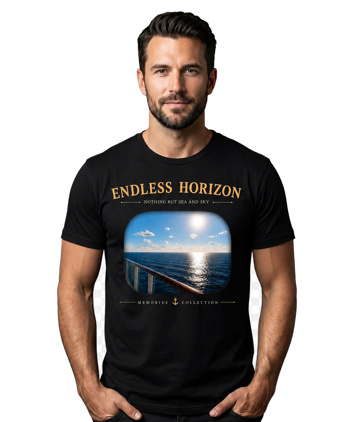 Endless Horizon – Cruise Memories Unisex T-Shirt - Image 13